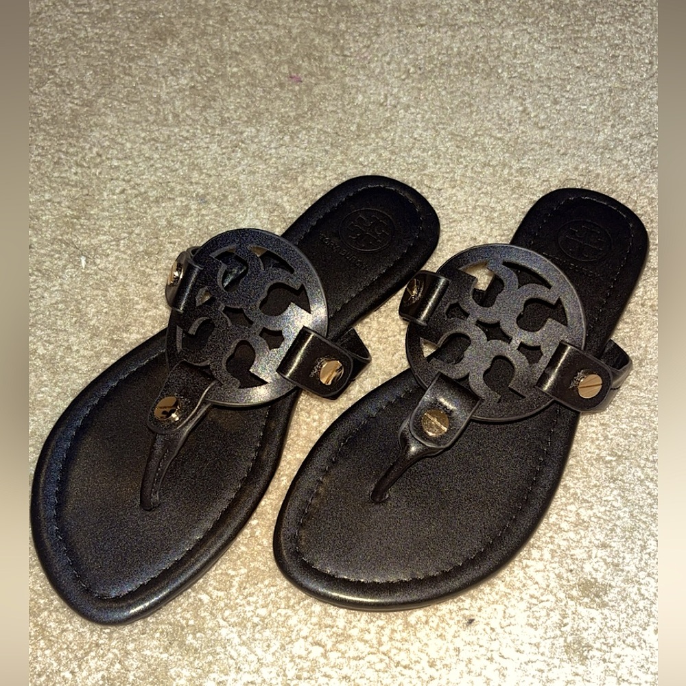 Tory Burch Miller Black Sandals